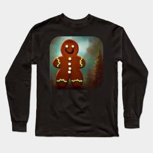 Gingerbread man Long Sleeve T-Shirt